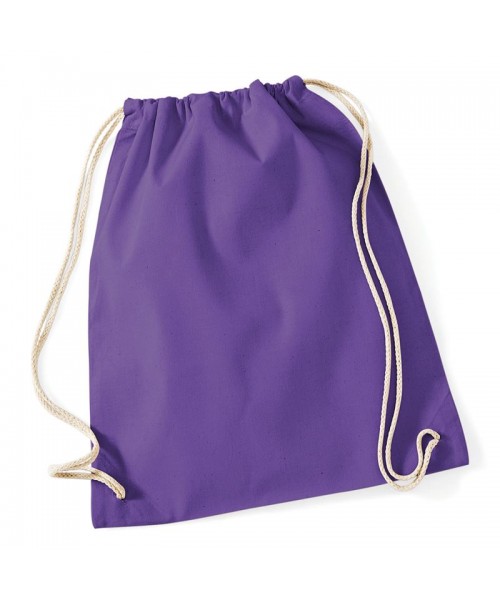 Bag Cotton gymsac Westford mill 85 GSM